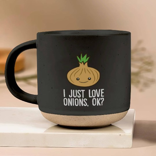 Onion - I just love onions, ok? Pottery Mugs