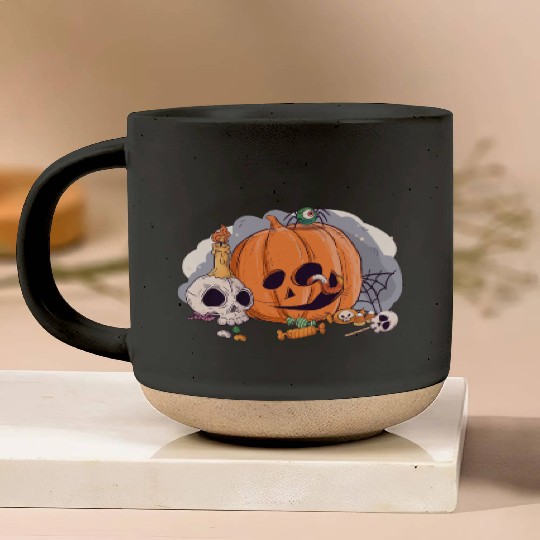 Pumpkin spooky Halloween*T Pottery Mugs