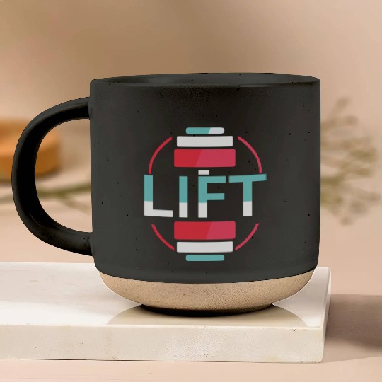 Lift Gym Lifting Weightlifting Workout Pottery Mugs