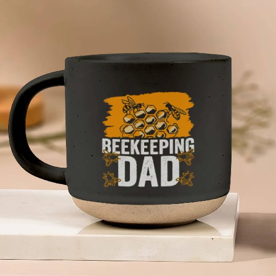 Beekeeping Dad Bee Honeybee Beekeeper Hobby Pottery Mugs
