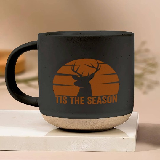 Tis The Season Dear Hunting Pottery Mugs