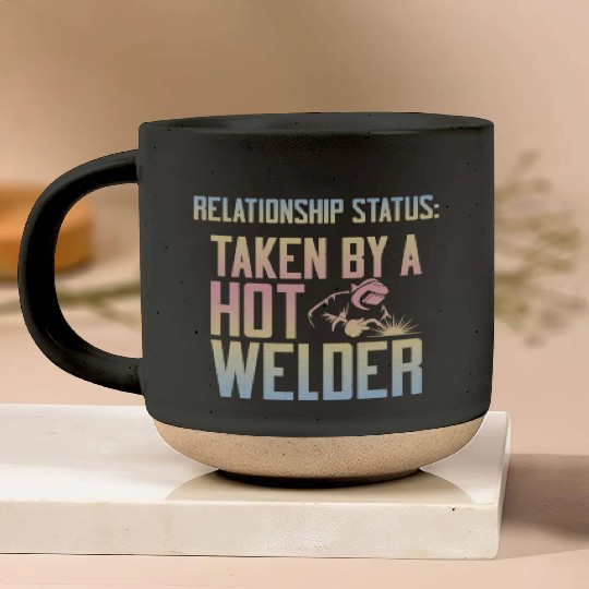 Welder Welding Girlfriend Pottery Mugs