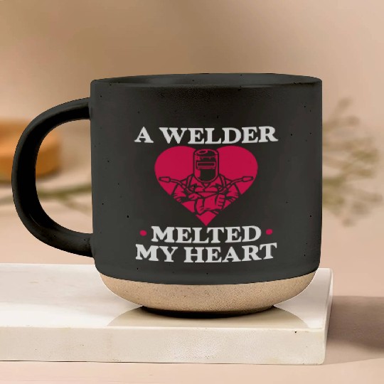 Welder Welding Girlfriend Pottery Mugs