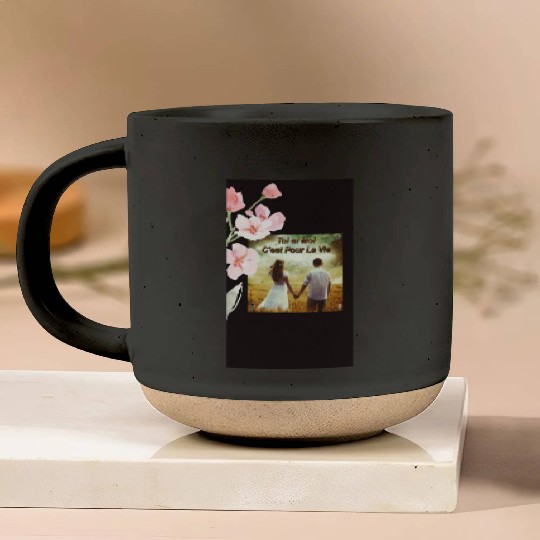 Amour: Toi et moi, C' est pour la vie Pottery Mugs