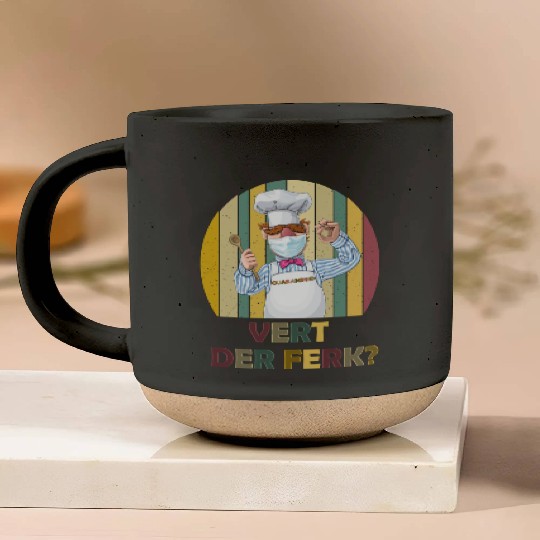 Vert Der Ferk the swedish chef Pottery Mugs