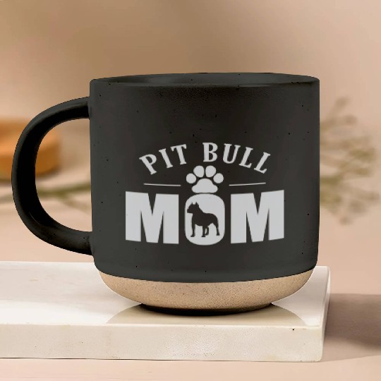 Pit Bull Mom Dog Pet Breed Pottery Mugs