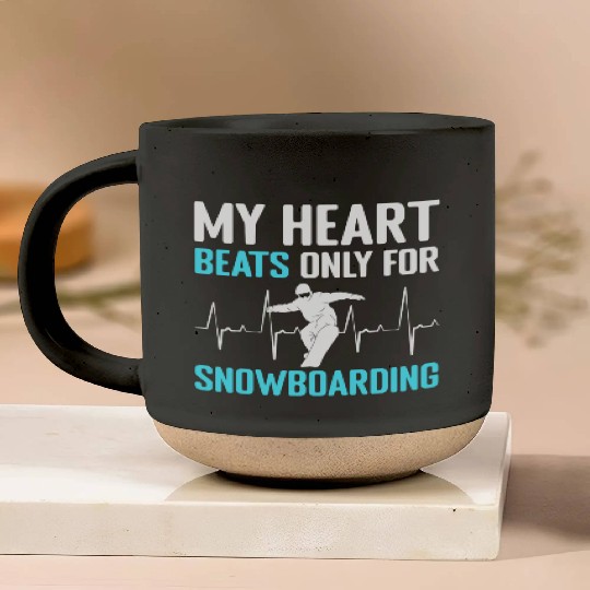 Snowboarding Hobby Ski Holidays Freestyle Pottery Mugs