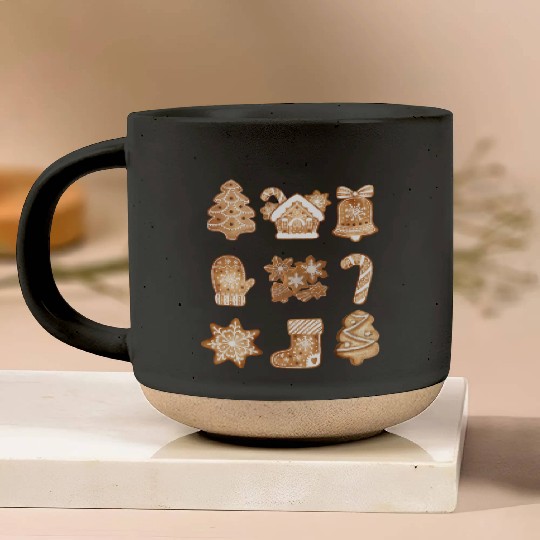 Christmas Gingerbread Cookies! Pottery Mugs