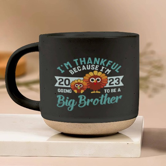 Big Brother 2023 Baby Thanksgiving Turkey Boys Pottery Mugs