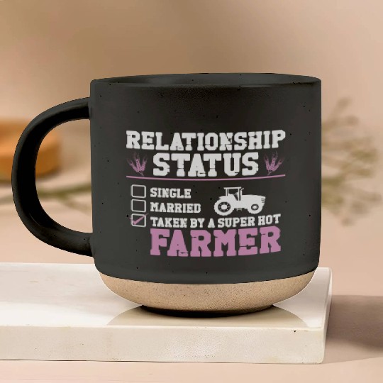 Farming Farmer Girl Girlfriend Pottery Mugs