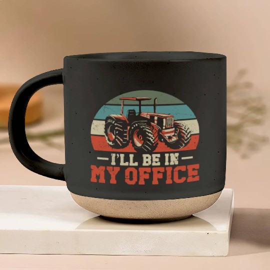 Farming Farmer Vintage Tractor Pottery Mugs