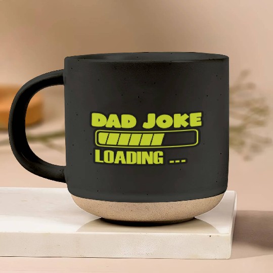 Funny Dad Jokes Cool Vector Design Pottery Mugs