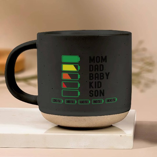 Mom Dad Baby Birth Gift Pottery Mugs