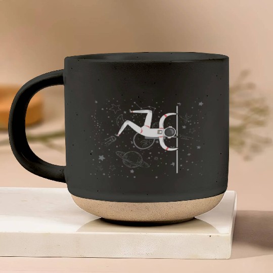 Calisthenics Astronaut Fitness Workout Exercise Pottery Mugs