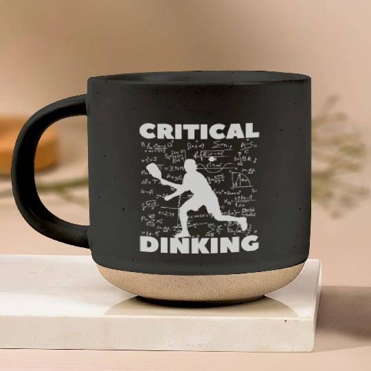 Pickleball Critical Dinking, Funny Pickle Ball. Pottery Mugs