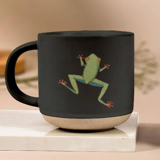 Agalychnis Callidryas Red Eyed Tree Frog Pottery Mugs