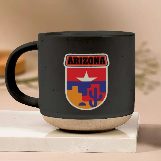 US States Arizonna Pottery Mugs