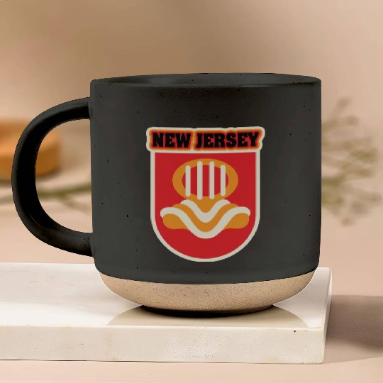 US States NEW JERSEY Pottery Mugs