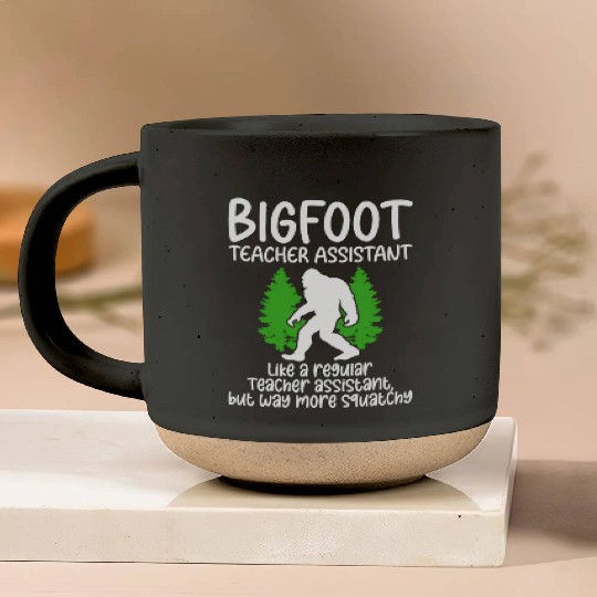 Bigfoot Party Supplies Bigfoot Teacher Assistant Pottery Mugs