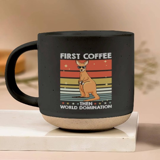 Kangaroo Coffee Pottery Mugs