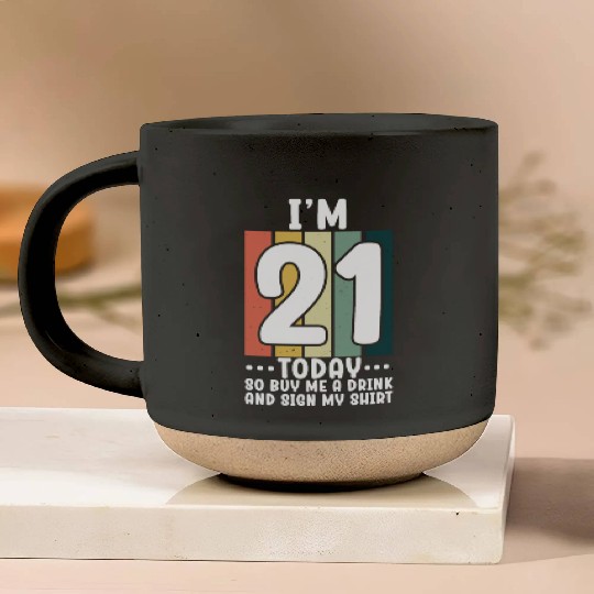 Its my Birthday Sign My Pottery Mugs