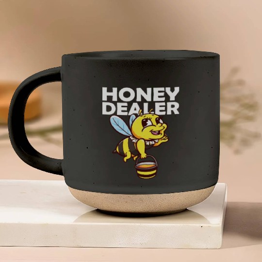 Honey Dealer Bee Honeycomb Farmer Beekeeper Beehiv Pottery Mugs