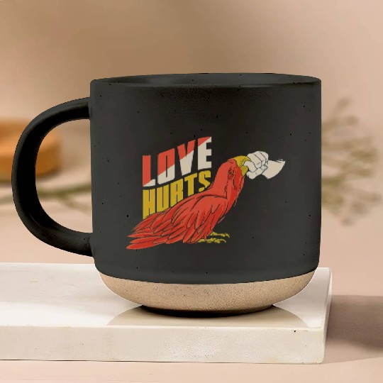 Love Hurts Pottery Mugs
