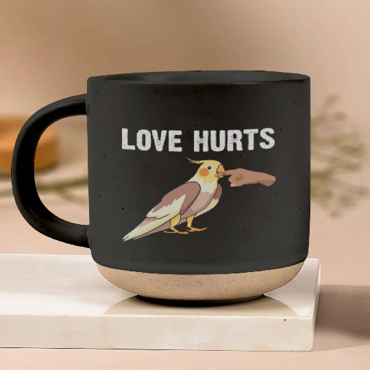 Love Hurts Pottery Mugs