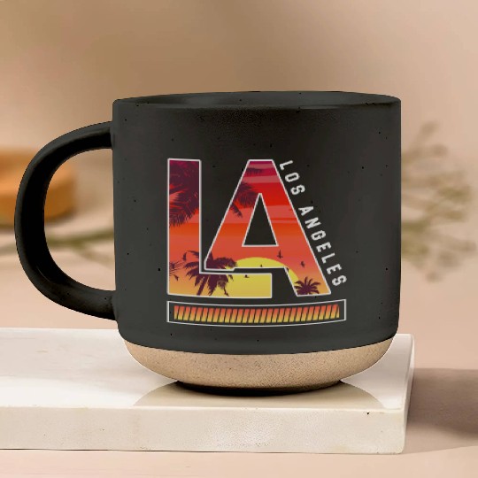 Los Angeles LA California Gift Pottery Mugs