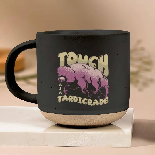 Tough As Tardigrade Science Lover Tardigrade Pottery Mugs