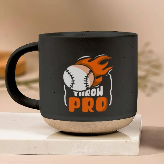 Throw Pro Baseball Pitcher Hobby Player Sayings Pottery Mugs