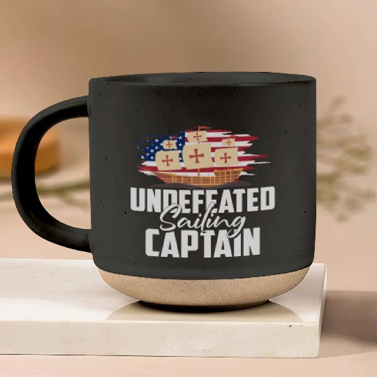 Columbus Day 1492 Pottery Mugs