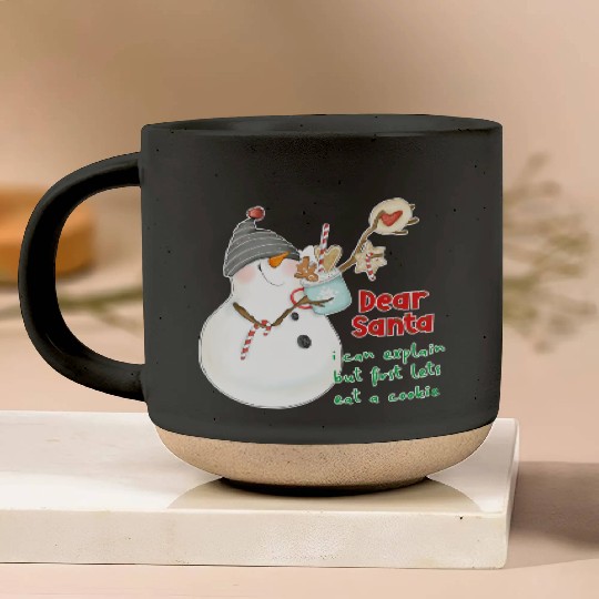 Dear Santa I can explain Pottery Mugs