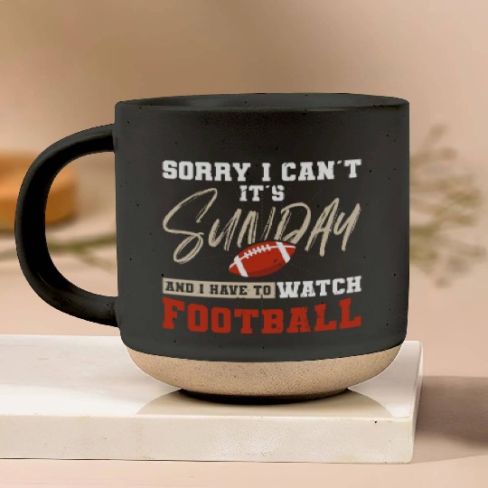 American Football Sunday Football Player Sport Fan Pottery Mugs