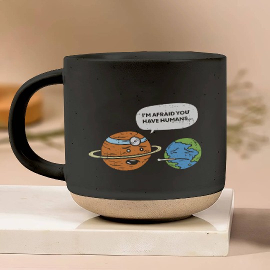 Earth Day Planet Doctor Humans Save Environment Pottery Mugs