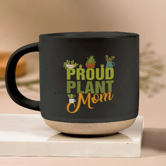 Plant Mom Pottery Mugs