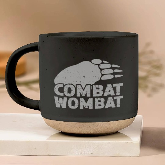 Combat Wombat For A Wombats Lover Pottery Mugs