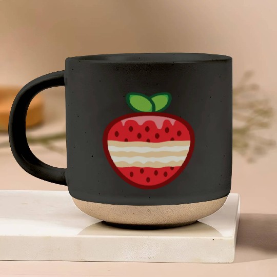 strawberry shortcake funny Pottery Mugs