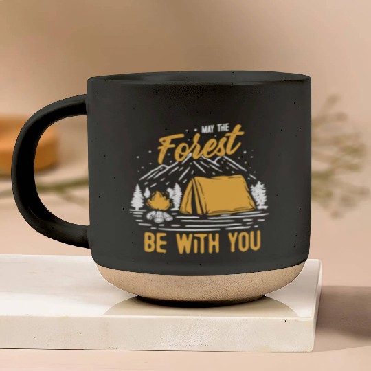 May The Forest Be With You Pottery Mugs