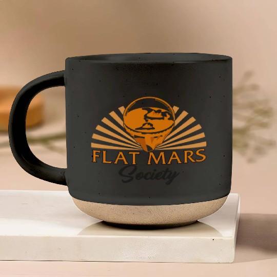 Mars Pottery Mugs, Flat Mars Society Mars Pottery Mugs, Science