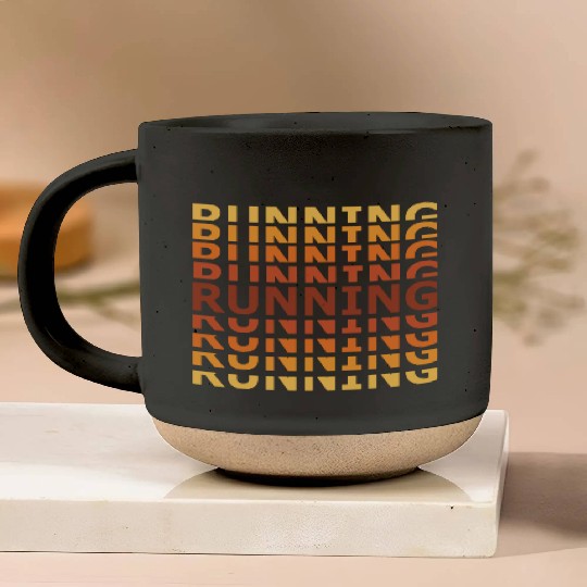Running Lover Jogging Exercise Pottery Mugs