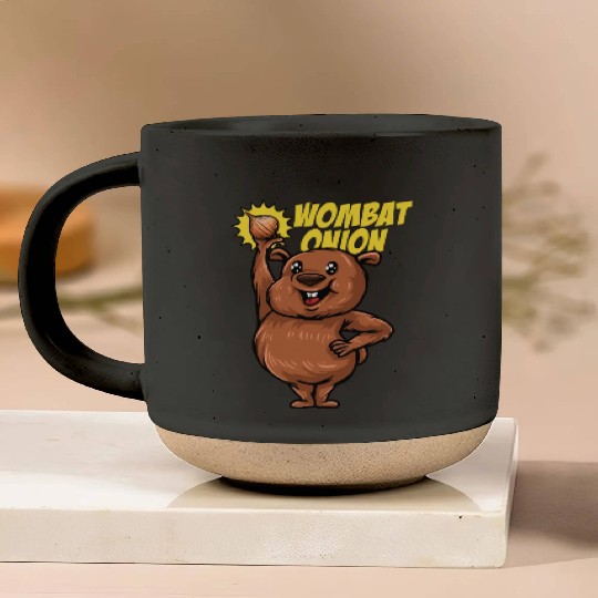 Wombat Onion - Wombat Onion Pottery Mugs