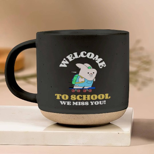Back To School Fun Pottery Mugs