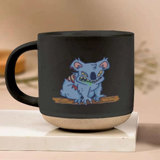 Zombie angry coala Zombie angry coala inspiration Pottery Mugs