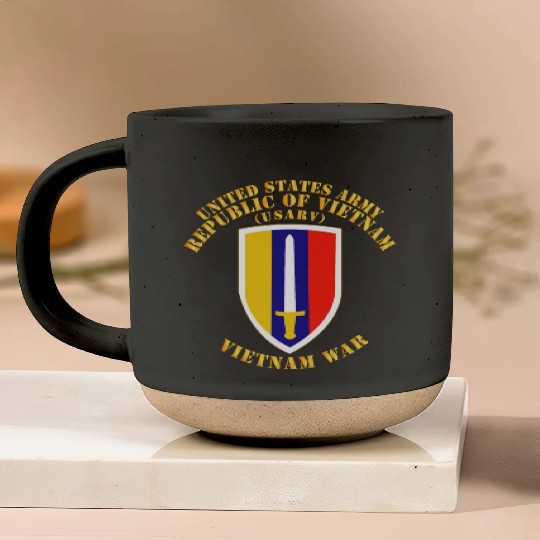 Army US Army Vietnam USARV Vietnam War Pottery Mugs