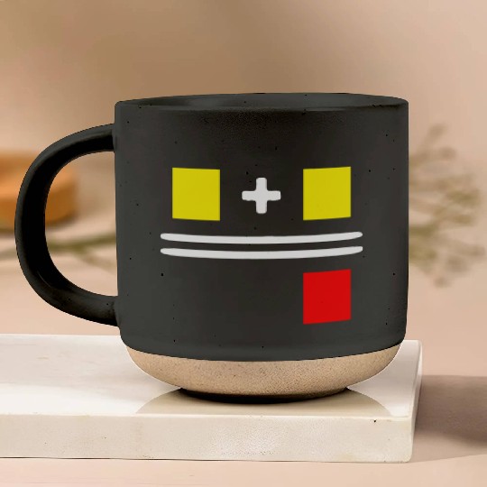 Soccer Yellow Red Card Gift for Soccer Referee Pottery Mugs