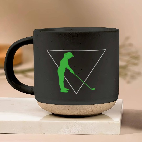 golf Pottery Mugs
