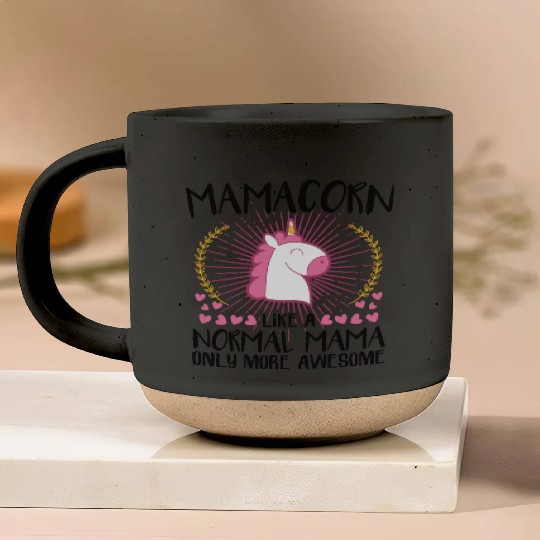 Mamacorn mom unicorn mothers day baby family kid Pottery Mugs