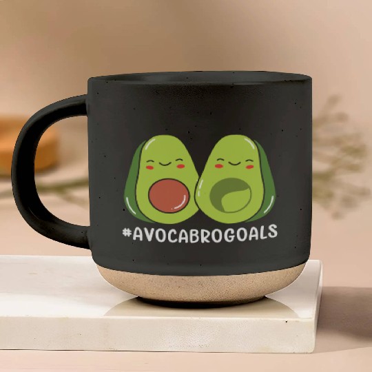 Sibling Big Brother Avocado Goals Hilarious Puns Pottery Mugs