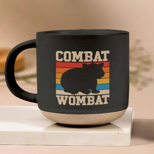 Combat Wombat For A Wombats Lover Pottery Mugs